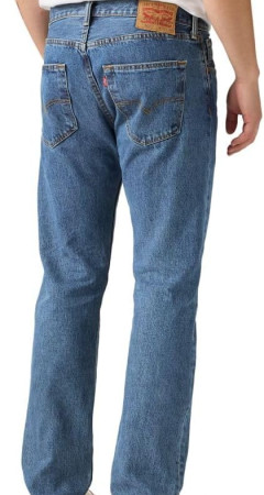 Мужские джинсы Levi's Men's 501 Original Fit Jeans Medium Stonewash