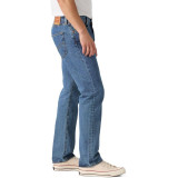 Мужские джинсы Levi's 501 Original Fit Medium Stonewash в повседневном образе