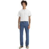 Мужские джинсы Levi's 501 Original Fit Medium Stonewash в повседневном образе