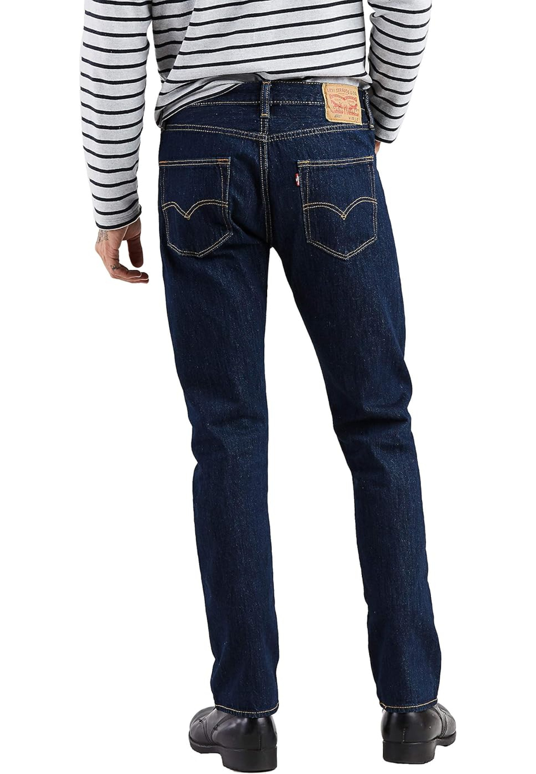 Мужские джинсы Levi's 501 Original Fit Rinse в классическом образе