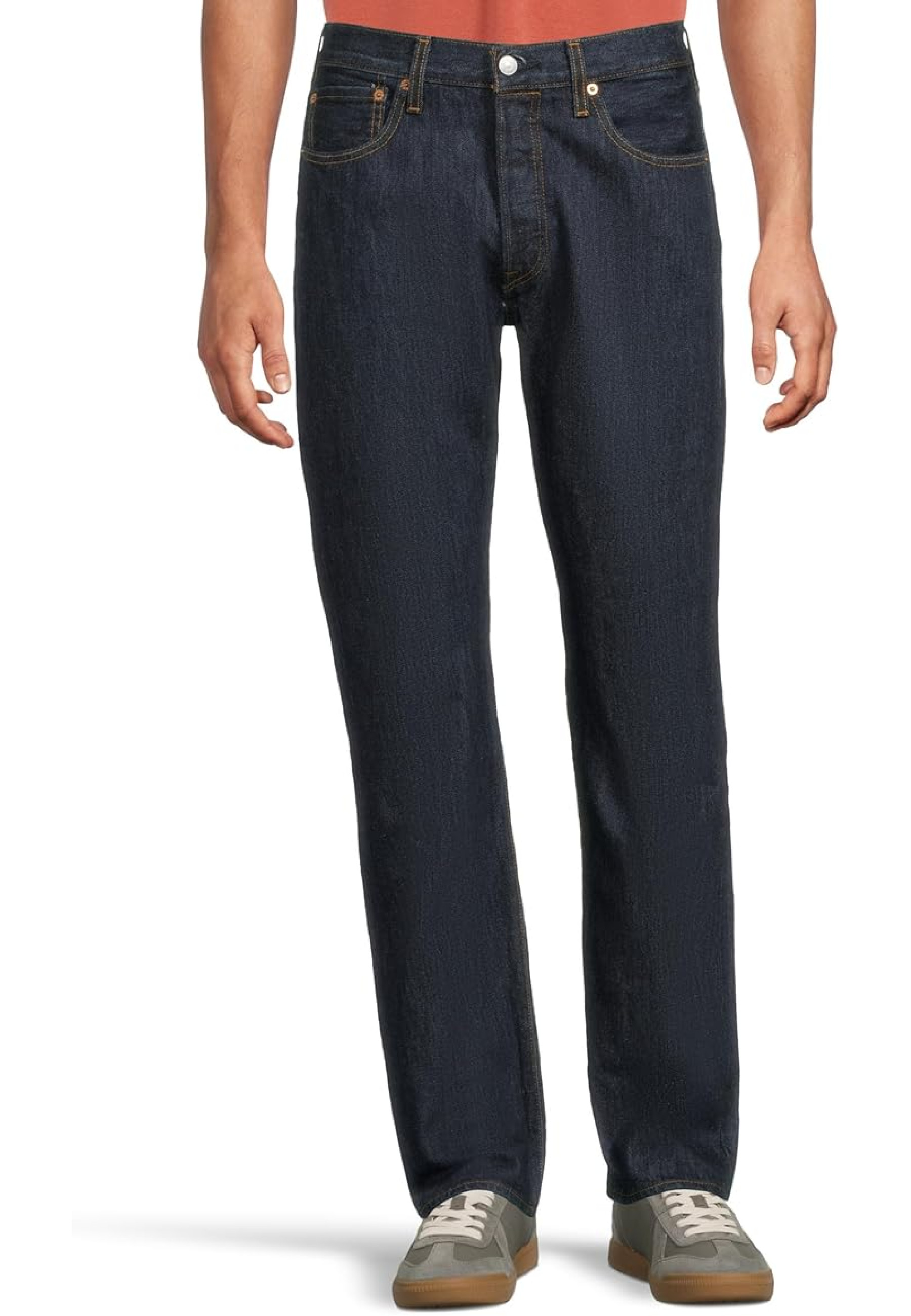 Мужские джинсы Levi's 501 Original Fit Rinse в классическом образе