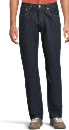 Джинсы Levi's Men's 501 Original Fit Jeans Rinse