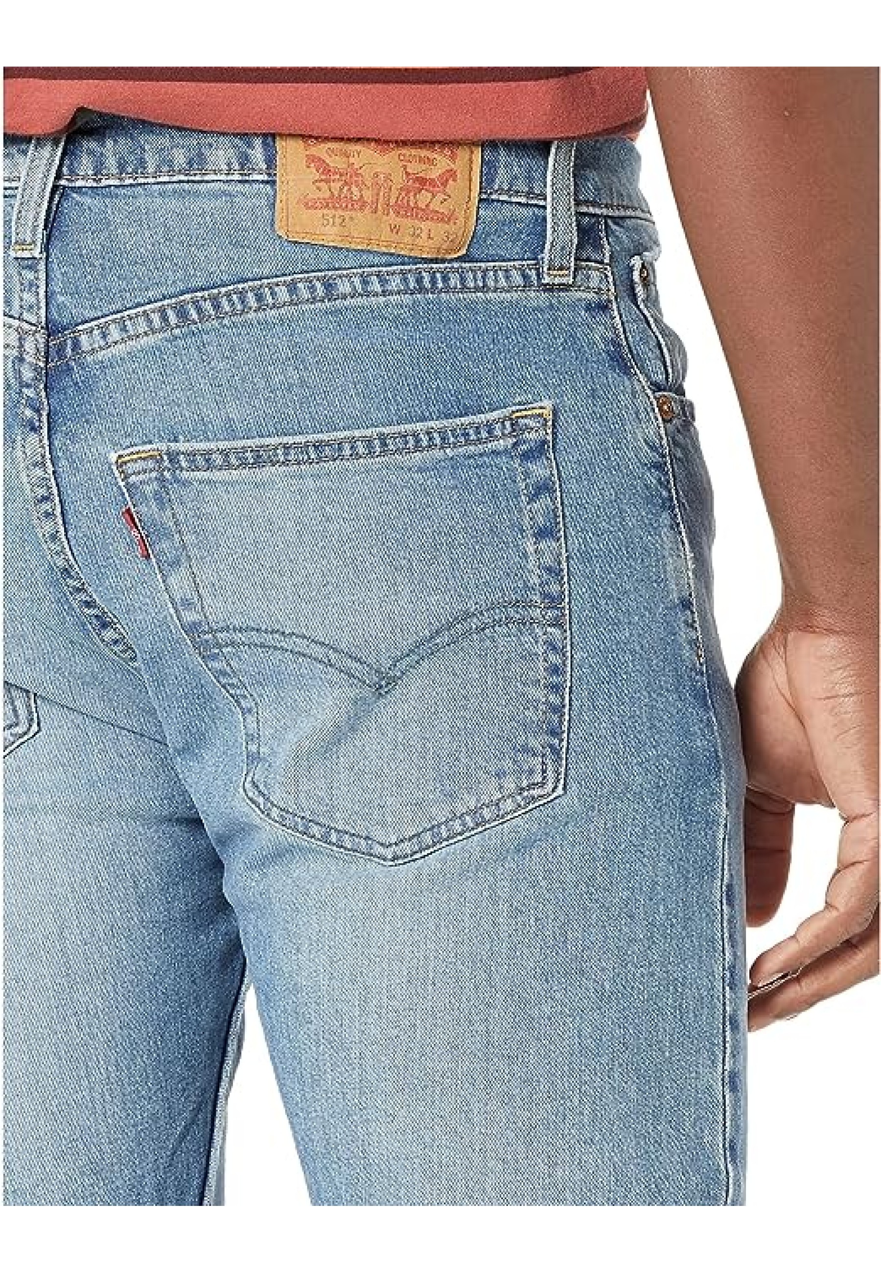 Чоловічі джинси Levi's 512 Slim Taper Dolf Sundown - Medium Indigo