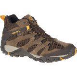 Образ з черевиками Merrell Alverstone Mid Waterproof Merrell Stone на гірській стежці 2025