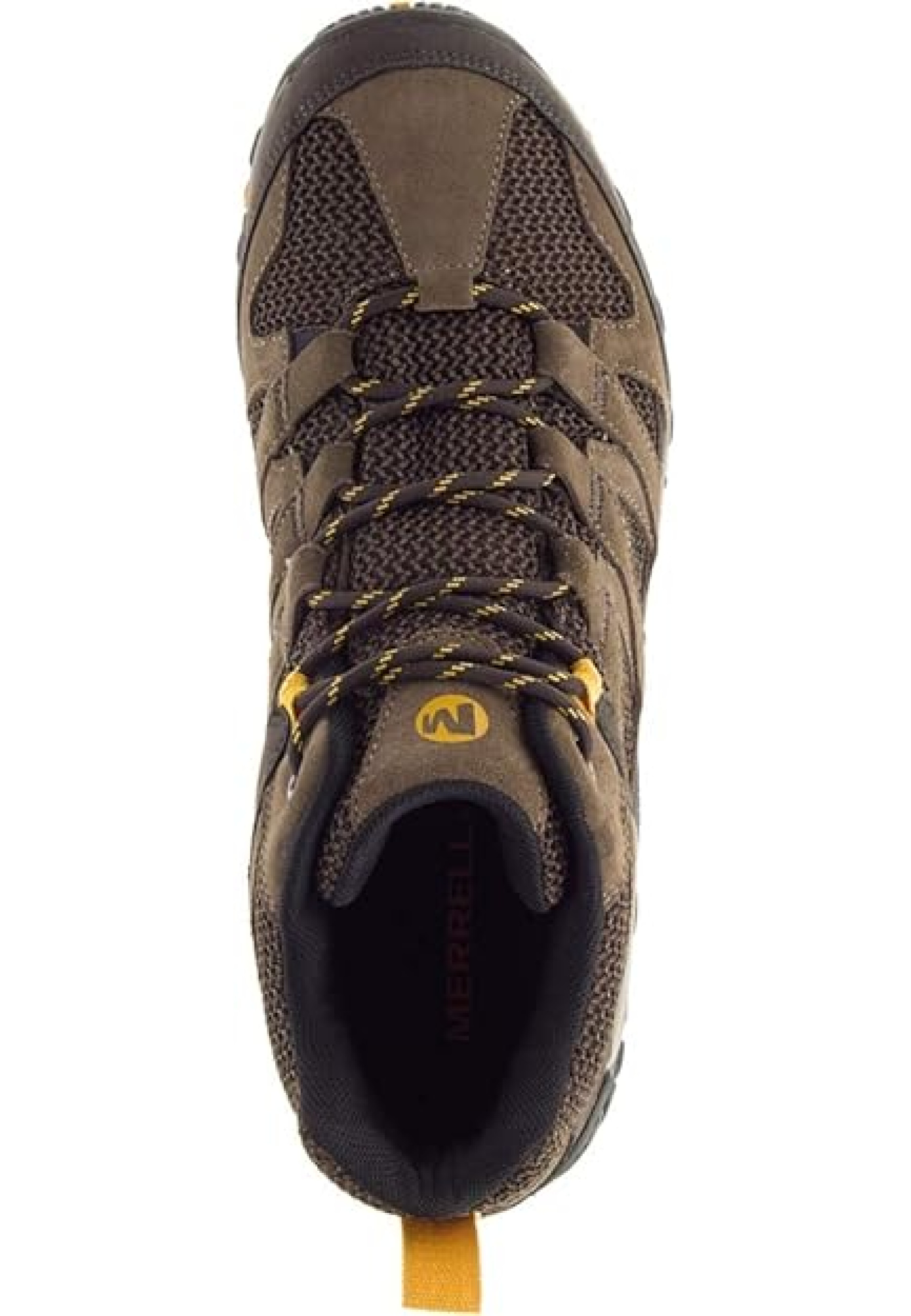 Образ з черевиками Merrell Alverstone Mid Waterproof Merrell Stone на гірській стежці 2025