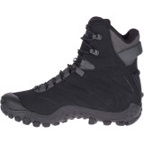 Образ з черевиками Merrell Chameleon Thermo 8 Tall Waterproof Black/Rock у зимовому поході 2025