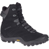 Образ з черевиками Merrell Chameleon Thermo 8 Tall Waterproof Black/Rock у зимовому поході 2025