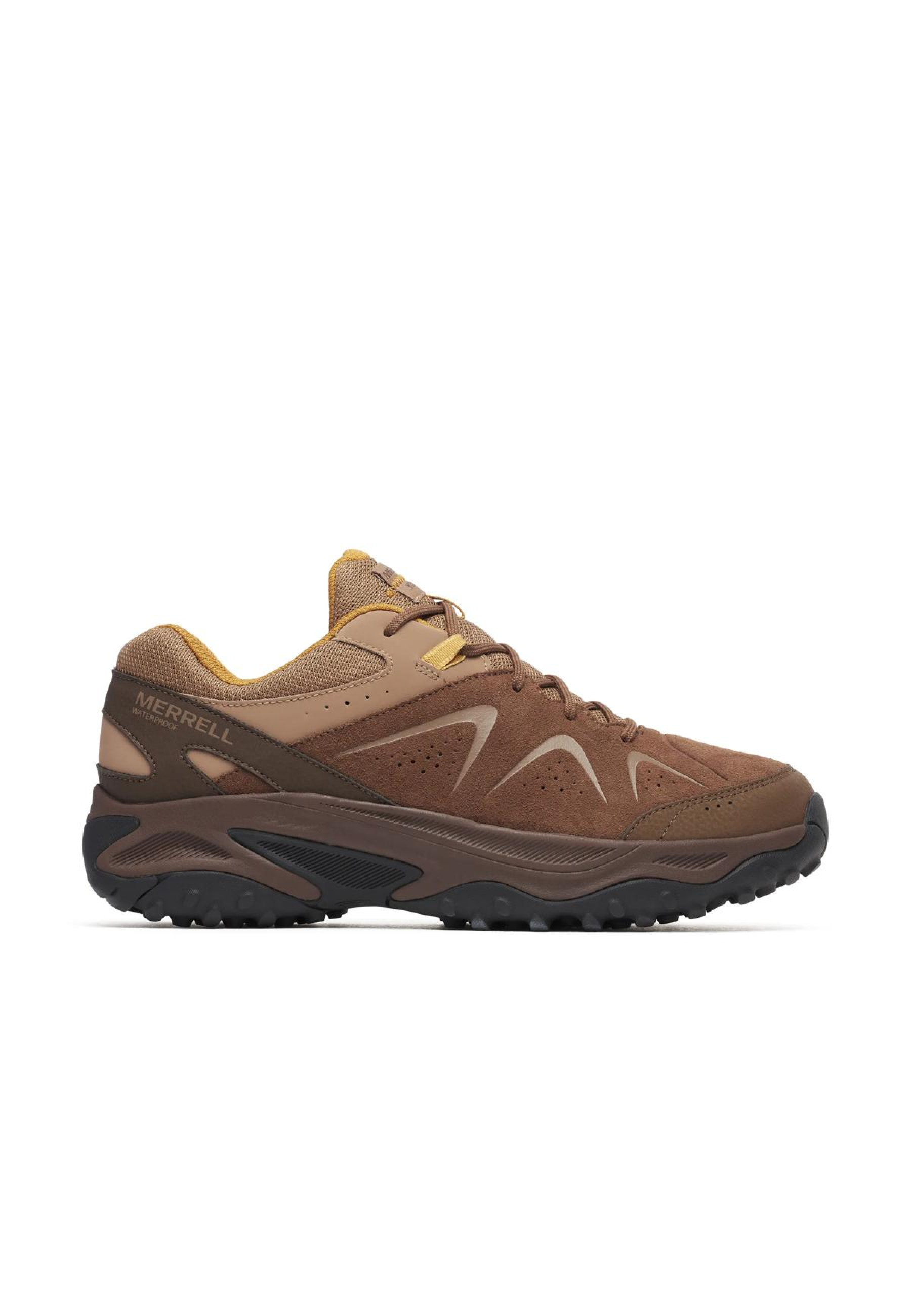 Чоловічі черевики Merrell Yokota 3 Waterproof Mole в лісі після дощу