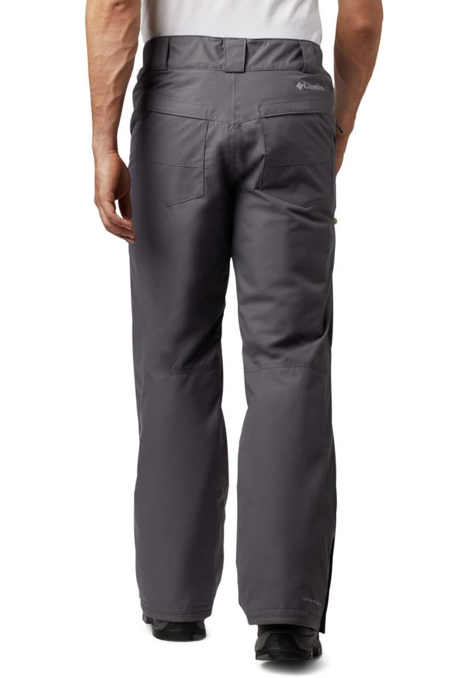 Outfit with Columbia Bugaboo IV Snow Pant City Grey on snowy slope 2026