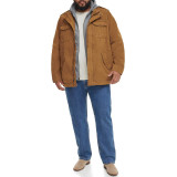 Образ з курткою Levi's Washed Cotton Hooded Military Jacket Worker Brown та джинсами для активного стилю 2026