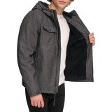 Образ з курткою Levi's Soft Shell Two Pocket Hooded Trucker Graphite Heather та джинсами для активного стилю 2026