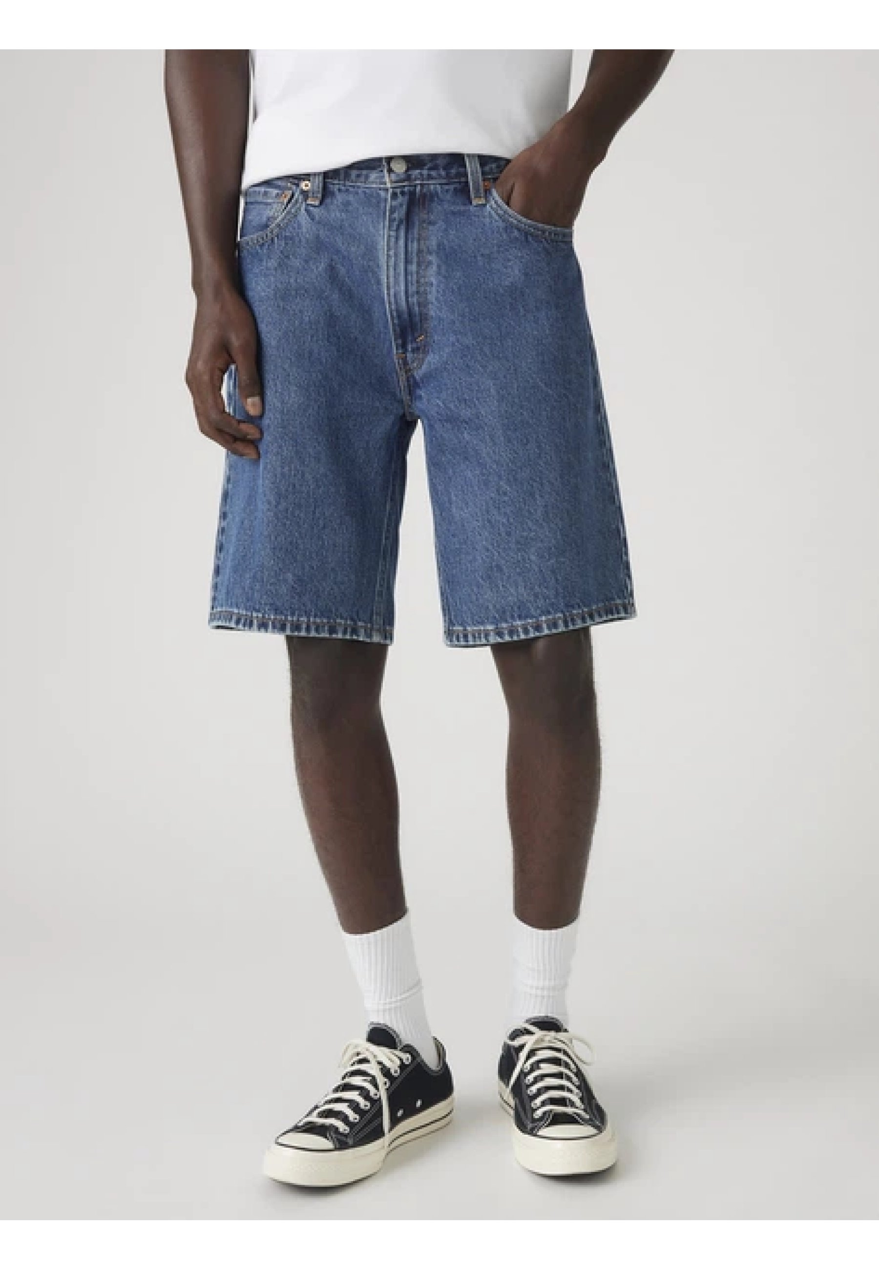 Мужские шорты Levi's 454 Relaxed Fit 10" Top The Charts в летнем образе 2026