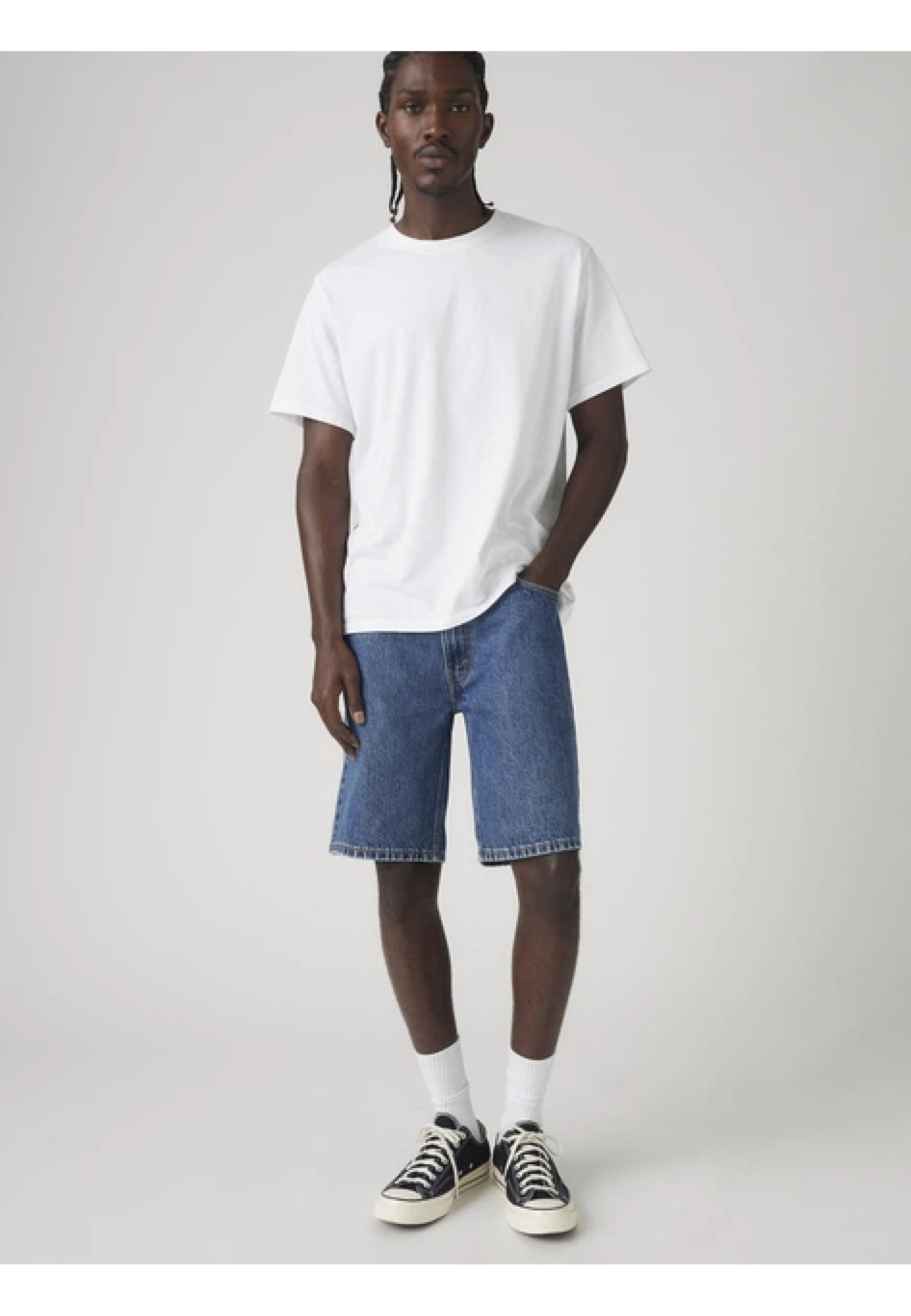 Мужские шорты Levi's 454 Relaxed Fit 10" Top The Charts в летнем образе 2026