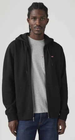 Толстовка Levi's Zip-up Hoodie Mineral Black