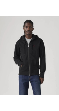 Толстовка Levi's Zip-up Hoodie Mineral Black