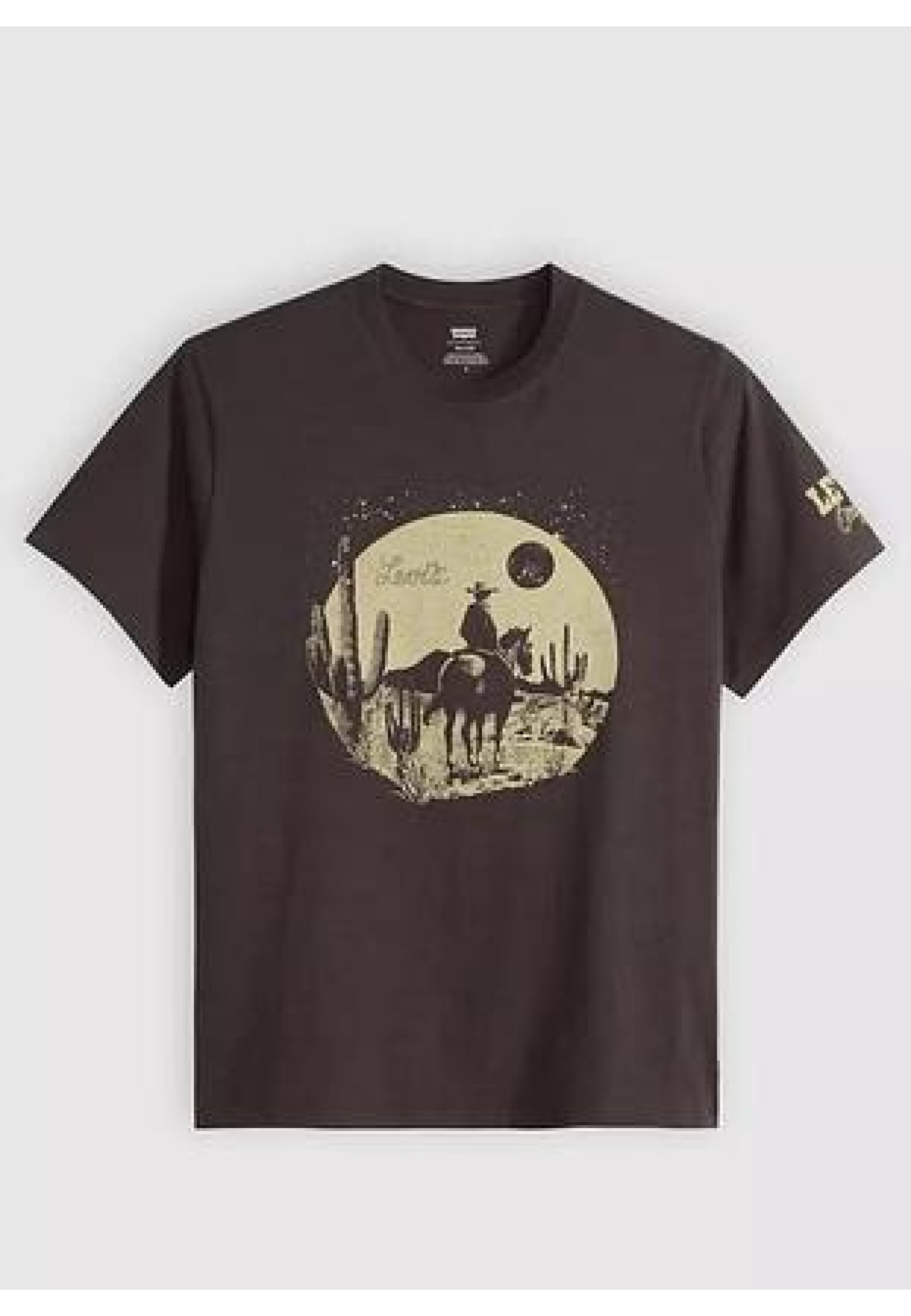 Levi's Relaxed Fit Short-sleeve Graphic T-shirt Black Style #161432181 у повсякденному образі з джинсами