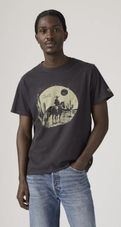 Levi's Relaxed Fit Short-sleeve Graphic T-shirt Black