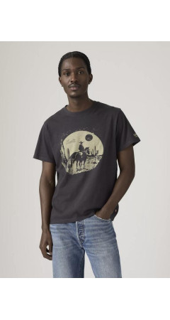 Levi's Relaxed Fit Short-sleeve Graphic T-shirt Black