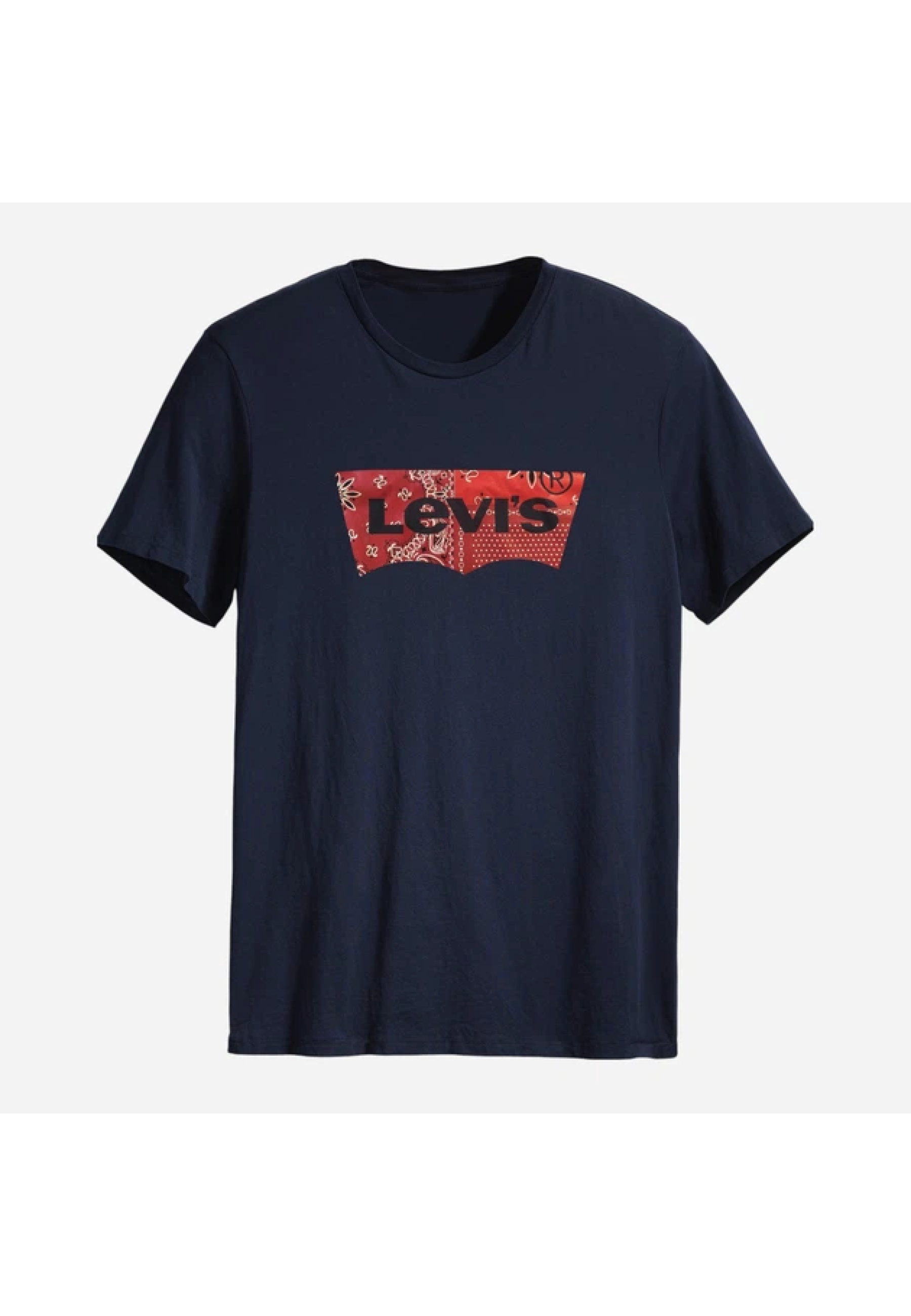 Чоловіча футболка Levi's Logo Classic T-shirt Dress Blues у повсякденному образі