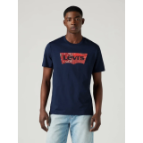 Чоловіча футболка Levi's Logo Classic T-shirt Dress Blues у повсякденному образі