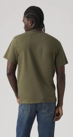 Levi's Relaxed Graphic T-shirt Horse Poster Olive Green
