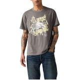 Levi's Ss Relaxed Fit Tee Style #161432064 in Lightning Eagle Smoked Pearl with graphic print