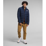 Чоловіча куртка The North Face Aconcagua III Summit Navy у міському зимовому образі