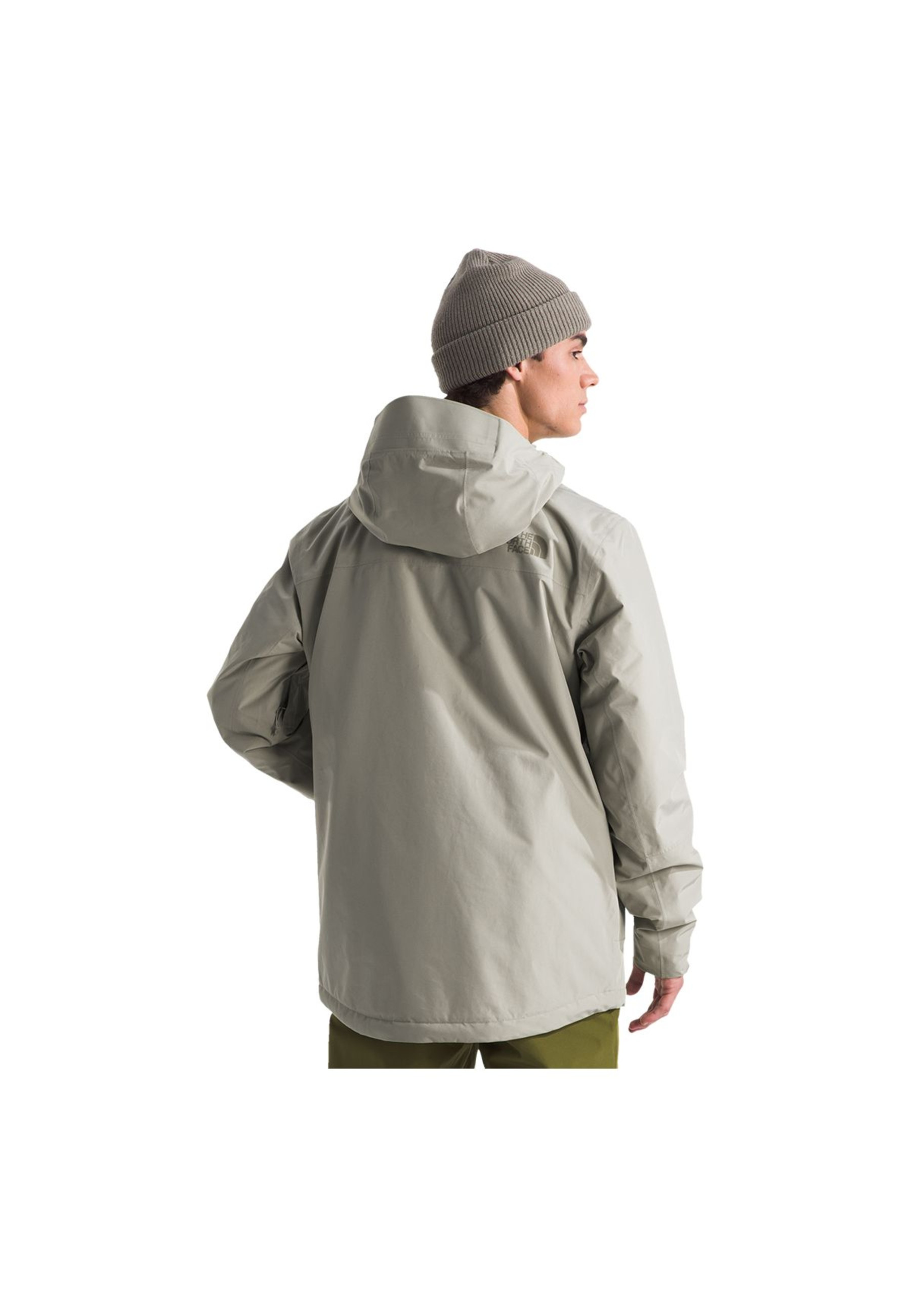 Образ с курткой The North Face Descendit Jacket Gray на горном склоне 2025