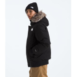 Outfit with North Face McMurdo Bomber Jacket Tnf Black and jeans for winter 2026 style