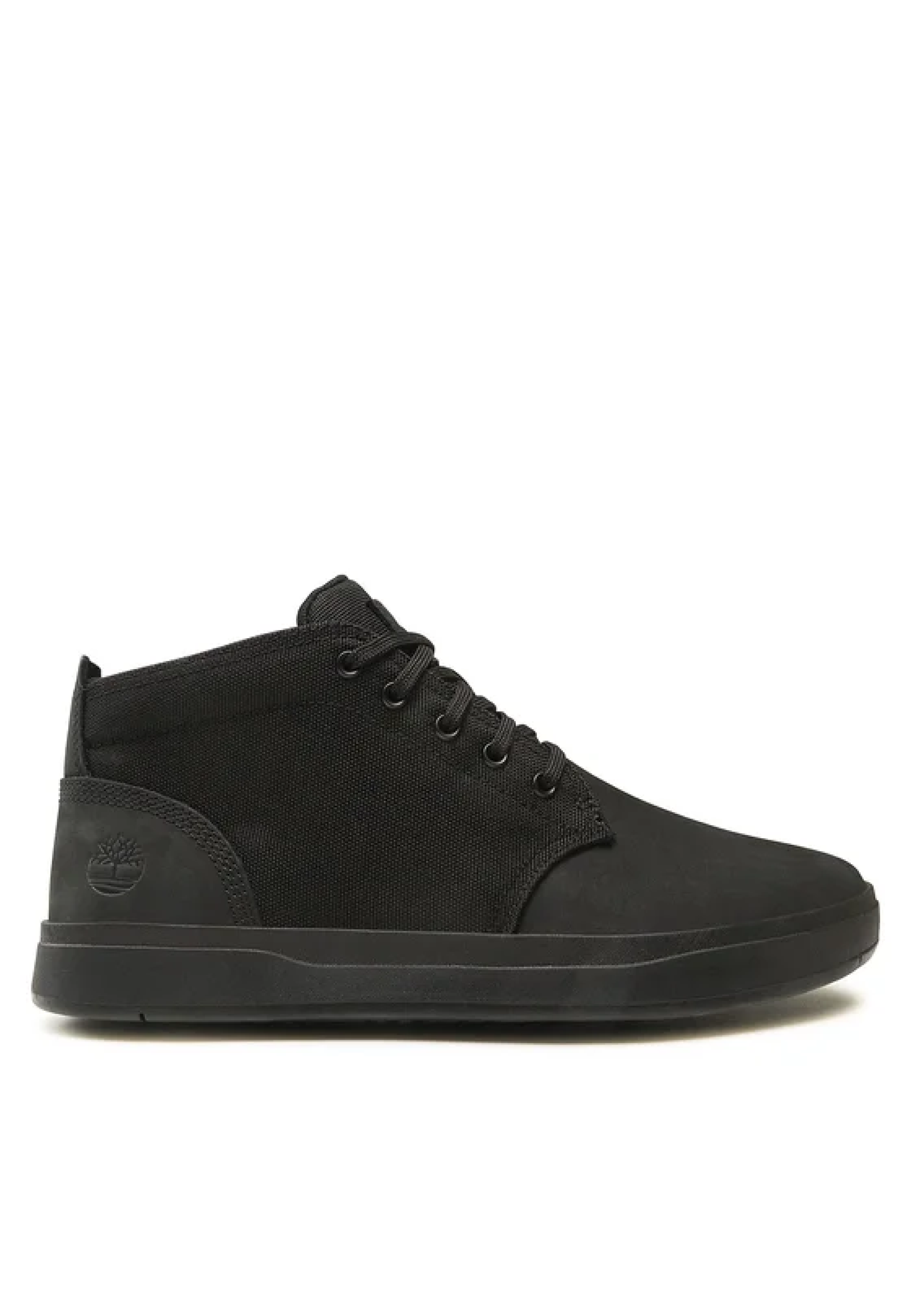 Мужские кроссовки Timberland Davis Square Chukka Black в городском casual образе