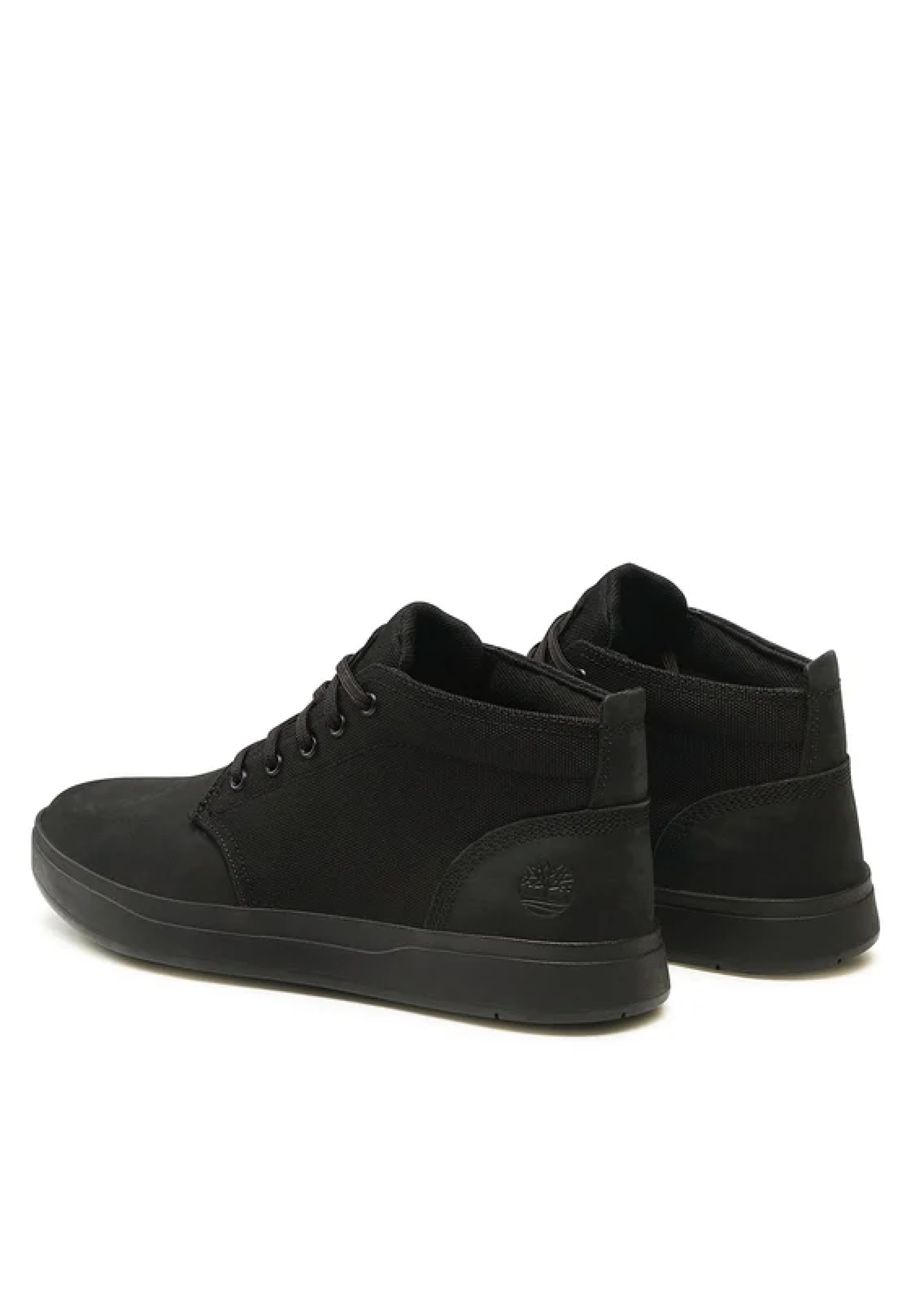 Мужские кроссовки Timberland Davis Square Chukka Black в городском casual образе
