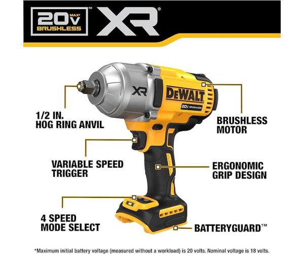 DeWALT 900 гайковерт 20V  USA