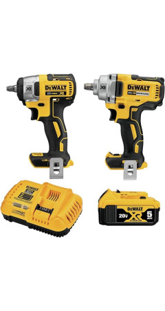 Набір DeWALT гайковерт з 2 інструментів  USA