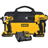 Набір DeWALT из двух инструментов акумуляторных USA