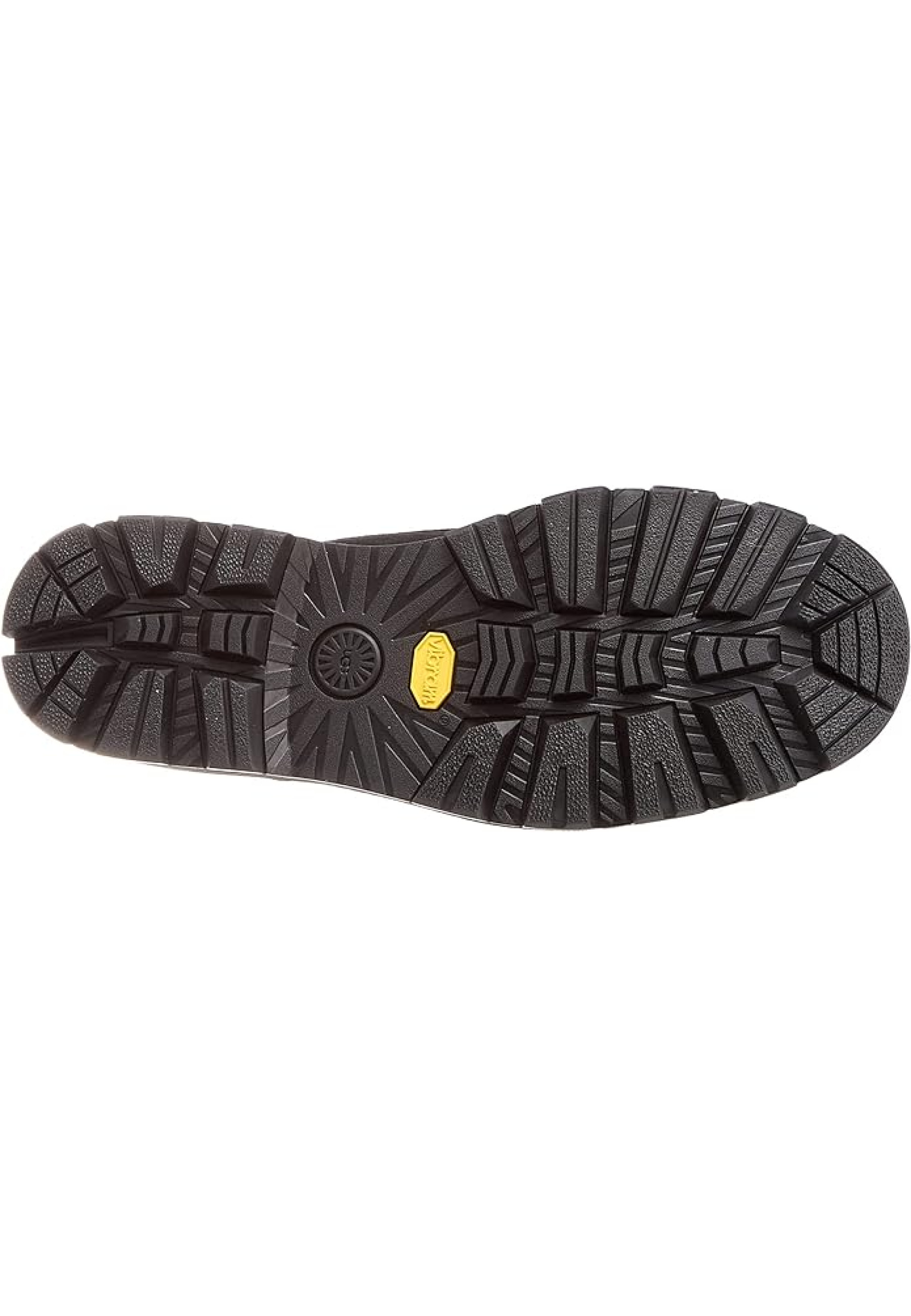 Чоловічі чоботи UGG Kirkson Fashion Boot Black Suede на моделі з джинсами великих розмірів 2026