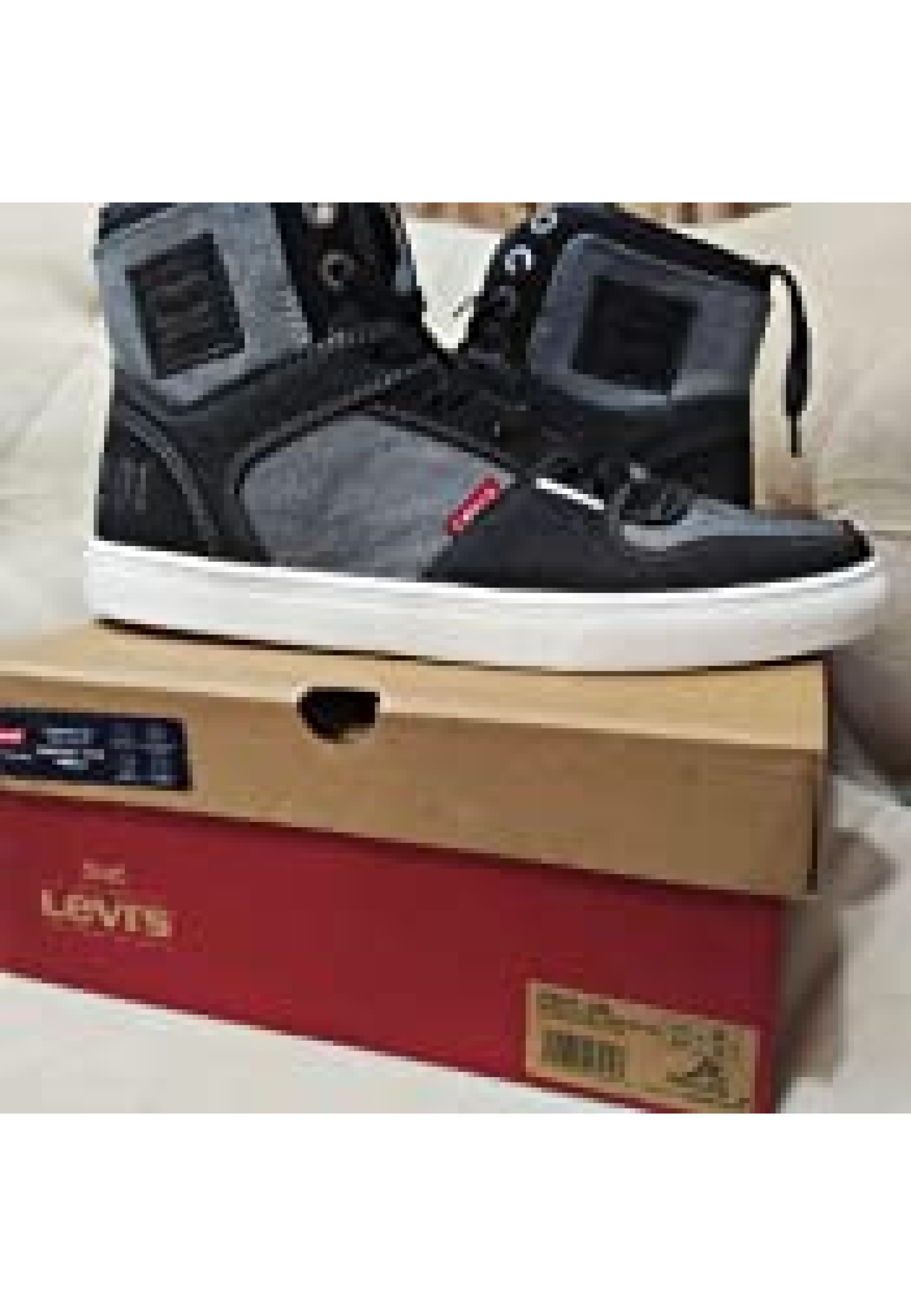 мужские кроссовки Levis  Mens Mason Hi 501 Sneaker Shoe USA