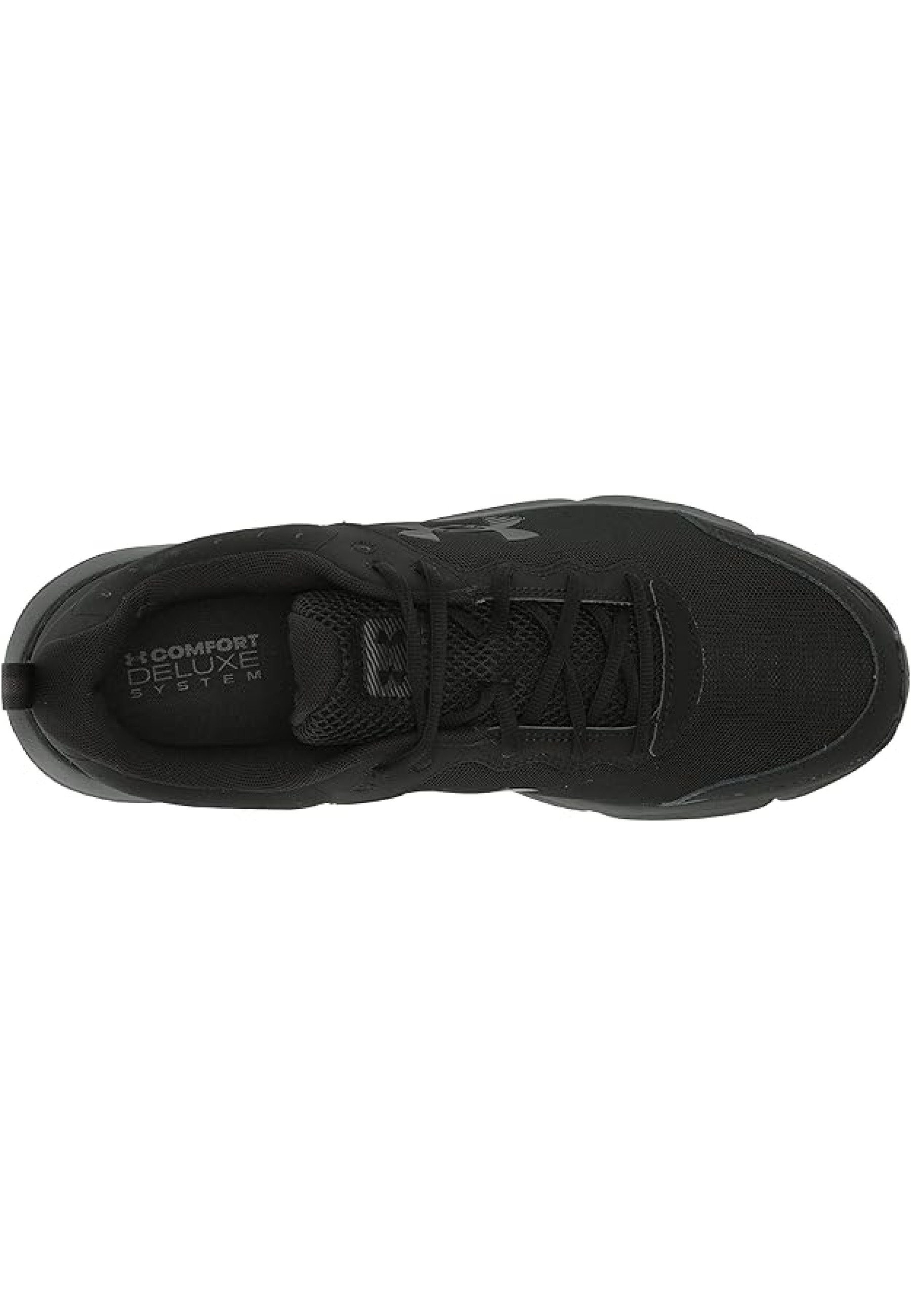 Чоловічі кросівки Under Armour Charged Assert 10 Black у повсякденному та спортивному образі