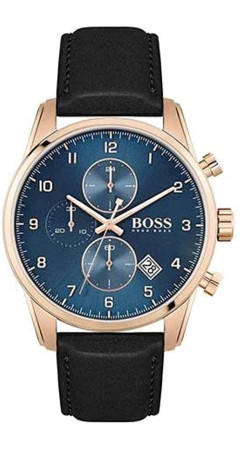 Чоловічий годинник HUGO Men's Stainless Steel Rose-Gold Quartz