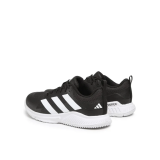 Outfit with Adidas Court Team Bounce 2.0 Core Black on urban street 2026