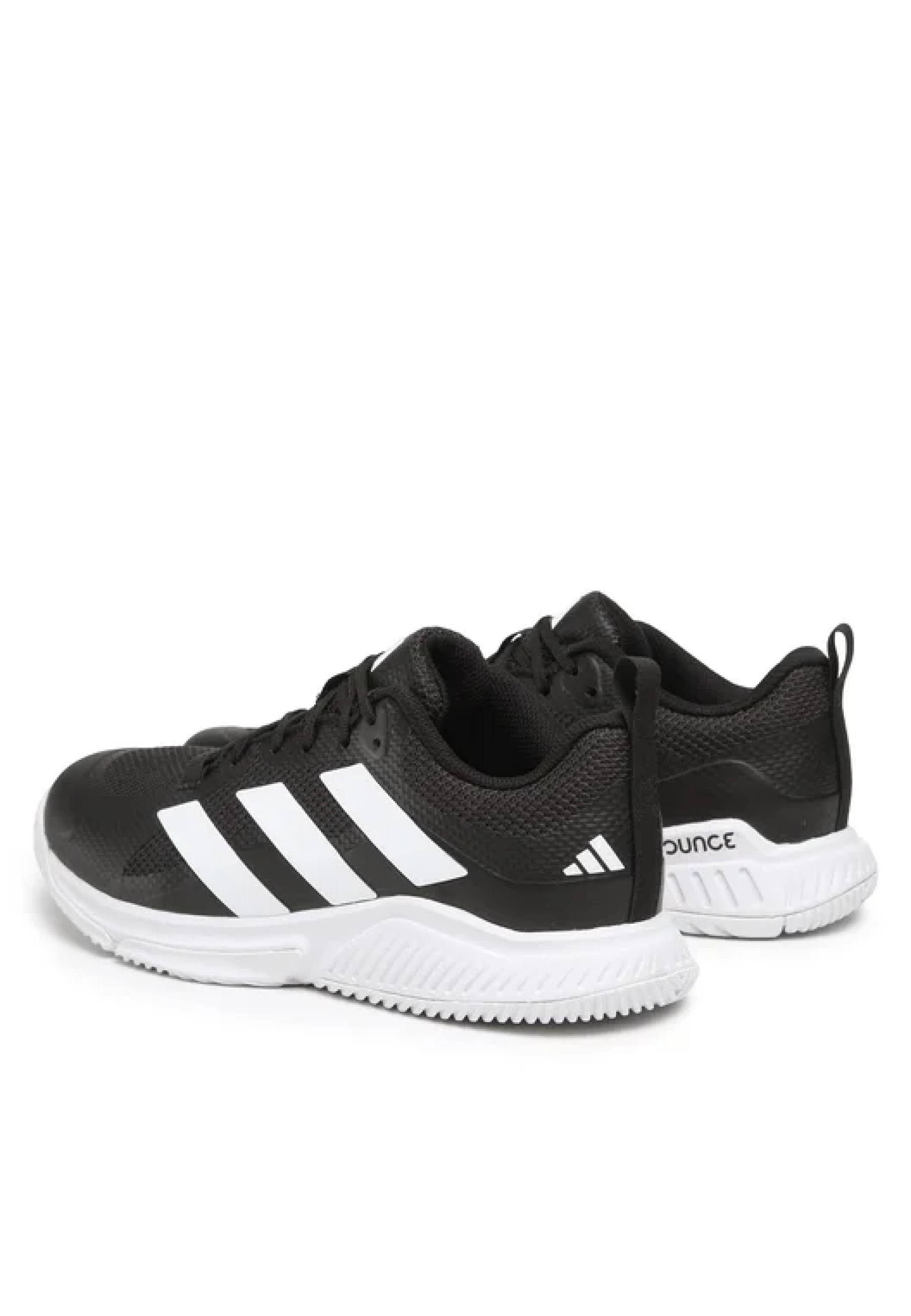 Outfit with Adidas Court Team Bounce 2.0 Core Black on urban street 2026