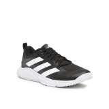 Outfit with Adidas Court Team Bounce 2.0 Core Black on urban street 2026