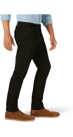 Чоловічі джинси  Lee Men's Brushed Black Straight Fit Tapered Leg Jean USA