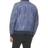 Чоловічий бомбер Levi's MA-1 Flight Satin Unfilled у кольорі Faded Blue Bandana