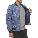 Чоловічий бомбер Levi's MA-1 Flight Satin Unfilled у кольорі Faded Blue Bandana
