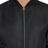 Мужской бомбер Levi's MA-1 Flight Satin Unfilled Black Classic в уличном образе