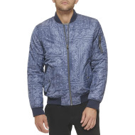 Бомбер Levi's Men's Flight Satin Unfilled MA-1 Faded Blue Bandana