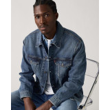 Levi's Relaxed Fit Thermodapt Trucker Jacket Friend Of Mine Medium Wash Style A57820079