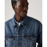 Levi's Relaxed Fit Thermodapt Trucker Jacket Friend Of Mine Medium Wash Style A57820079