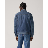 Levi's Relaxed Fit Thermodapt Trucker Jacket Friend Of Mine Medium Wash Style A57820079