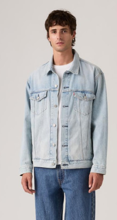 Levi's Relaxed Fit Trucker Jacket Into The Light Light Wash